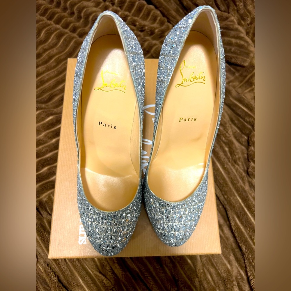 Christian Louboutin Fifille 100 Alglitter
